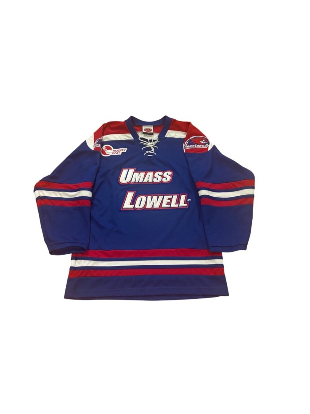 K1 Sportswear UMass Lowell River Hawks NCAA Hockey Jersey Blue Men's Medium